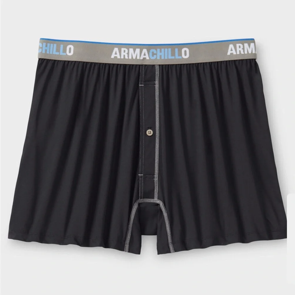 Duluth Trading Co Men's Armachillo Cooling Boxers. Set of 6. Size 2X Black. - Picture 2 of 11